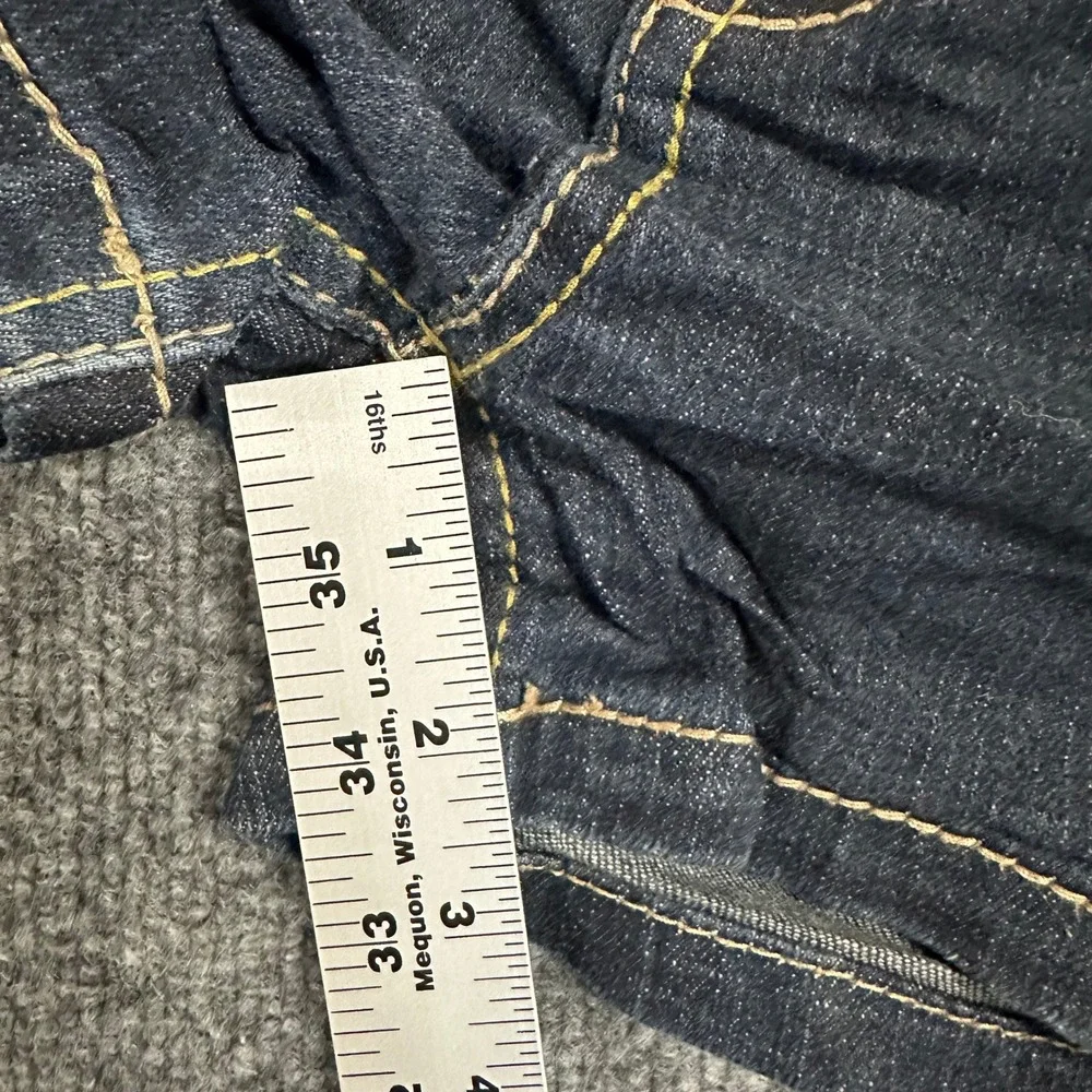 Justice Denim Shorts Girls Size 14R Dark Wash Low Rise Casual Stretch Summer